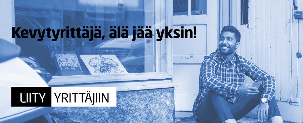 Kevytyrittäjä, liity Yrittäjien jäseneksi!