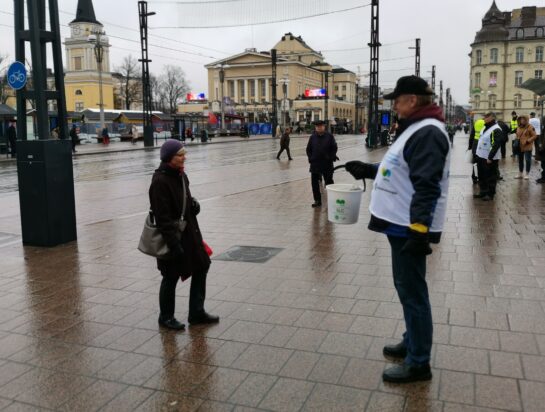 MTK Markku Mikkola tempaus Keskustorilla