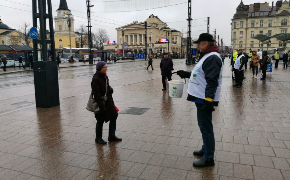 MTK Markku Mikkola tempaus Keskustorilla