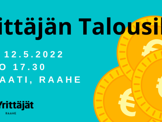 Kaikille yrittäjille ja yrittäjyyttä suunnitteleville avoin, maksuton tilaisuus Snellmanin päivänä 12. 5.2022