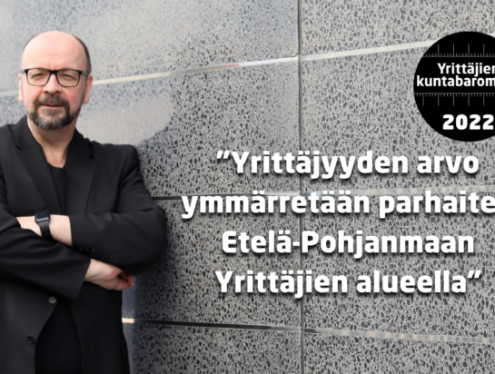 Etelä-Pohjanmaan Yrittäjät Heikki Risikko Kuntabarometri 2022