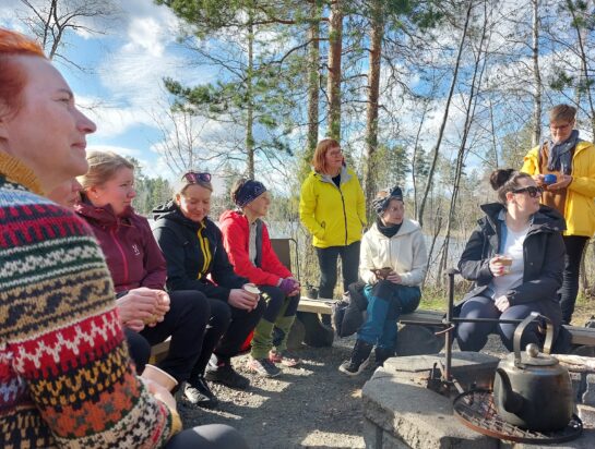 Jyvässeudun Yrittäjä laavukahvit