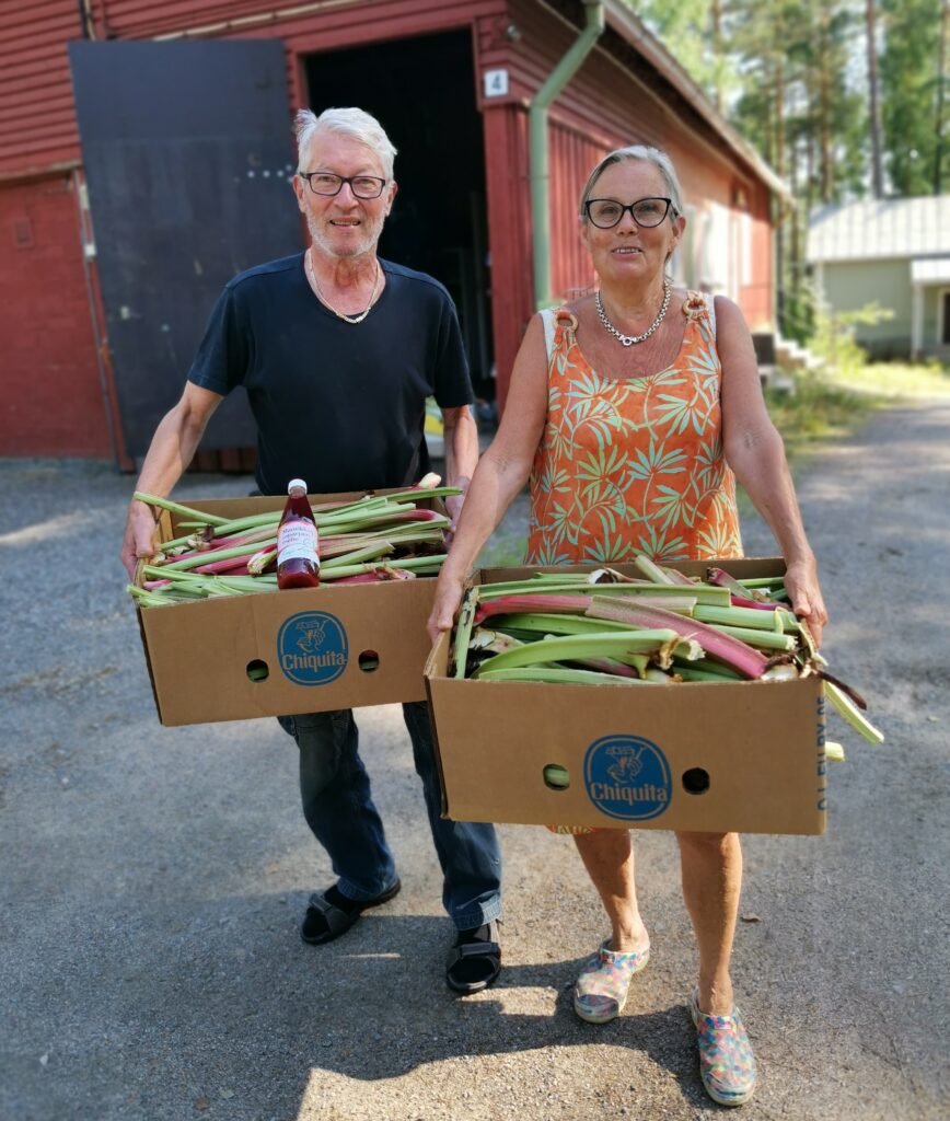 Yrittäjät ja raparperi