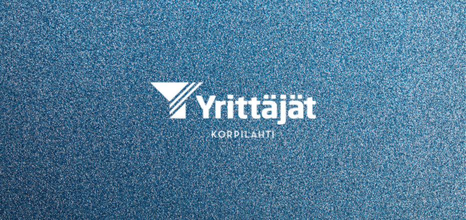 Kimallekuva, jossa Korpilahden Yrittäjien logo