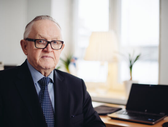 Martti Ahtisaari.