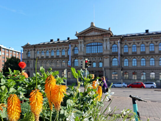 Helsingin keskusta.