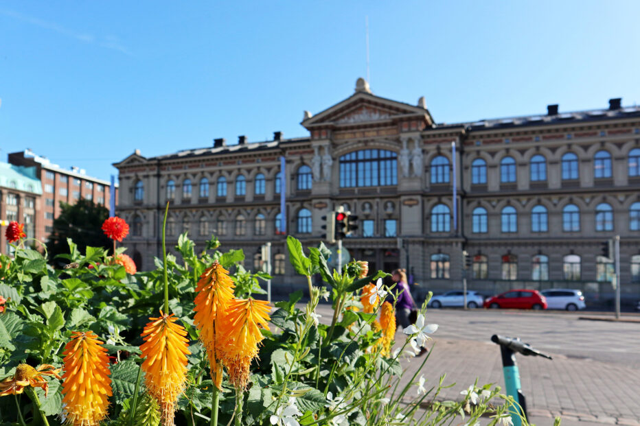 Helsingin keskusta.