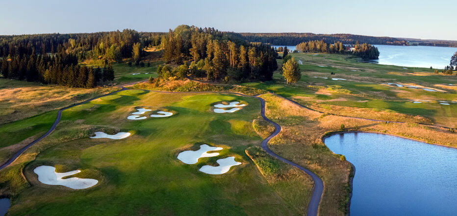 Kytäjä Golf ilmakuva