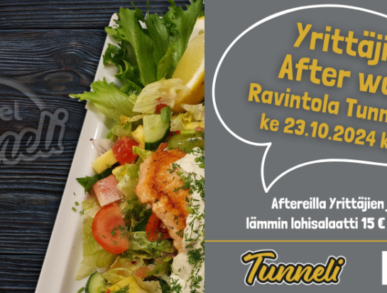 After work Ravintola Tunnelissa Sastamalassa