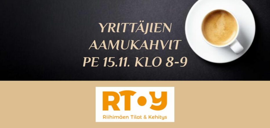 RTOY, Riihimäen Yrittäjät, aamukahvit