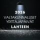 2026 Valtakunnalliset Yrittäjäpäivät Lahteen